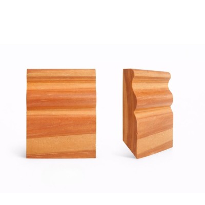 Zócalo pino 3/4x 3" Dibujado