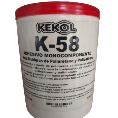 Adhesivo K-58 monocomponente para molduras
