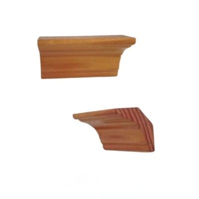 Moldura cornisa pino 30x30mm
